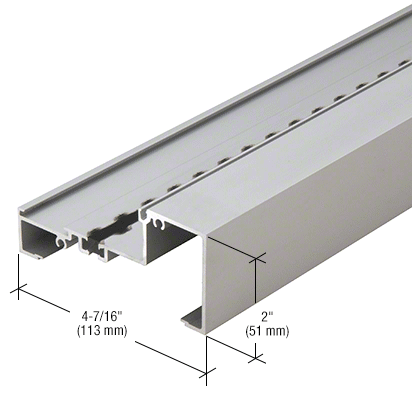 1T43311 - 8ft Length - 1" Clear Horizontal/Sill
