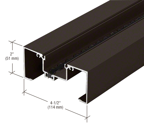 1T42222 - 8ft - 1" Bronze Head/Jamb