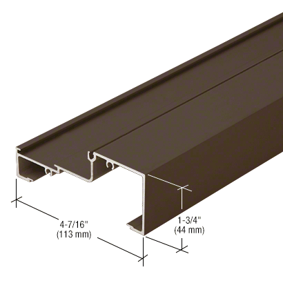 JS46322 - 8ft Length - 1/4" Bronze Horizontal/Sill