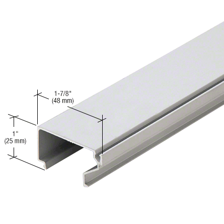 M45311 - 8ft Length - 1/4" Clear Glass Stop